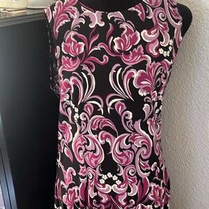 Julian Taylor size 12 dress new beautiful paisley type print new